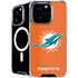 NFL Miami Dolphins Distressed- Orange iPhone 16 Pro Max MagSafe Case