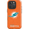 NFL Miami Dolphins Distressed- Orange iPhone 16 Pro Max Magsafe Impact Case