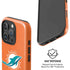NFL Miami Dolphins Distressed- Orange iPhone 16 Pro Max Magsafe Impact Case
