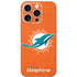 NFL Miami Dolphins Distressed- Orange iPhone 16 Pro Skin