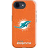 NFL Miami Dolphins Distressed- Orange iPhone 16e Impact Case