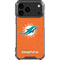NFL Miami Dolphins Distressed- Orange iPhone 18 Pro Max Clear Case