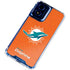 NFL Miami Dolphins Distressed- Orange Moto G 5G (2024) Clear Case