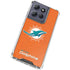 NFL Miami Dolphins Distressed- Orange Moto G Play 5G (2025) Clear Case