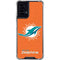 NFL Miami Dolphins Distressed- Orange Moto G Power 5G (2024) Clear Case