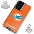 NFL Miami Dolphins Distressed- Orange Moto G Power 5G (2024) Clear Case