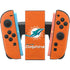NFL Miami Dolphins Distressed- Orange Nintendo Switch 2 (2025) Joy-Con Controller Skin