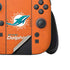 NFL Miami Dolphins Distressed- Orange Nintendo Switch 2 (2025) Joy-Con Controller Skin