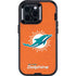 NFL Miami Dolphins Distressed- Orange Otterbox Defender iPhone Skin