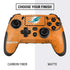 NFL Miami Dolphins Distressed- Orange PlayStation Scuf Vantage 2 Controller Skin