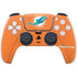 NFL Miami Dolphins Distressed- Orange PlayStation PS5 Skins