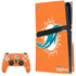 NFL Miami Dolphins Distressed- Orange PlayStation PS5 Skins