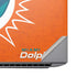 NFL Miami Dolphins Distressed- Orange HP ZBook Fury 16 G10 Skin