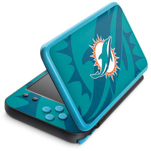 NFL Miami Dolphins Double Vision Nintendo Skins