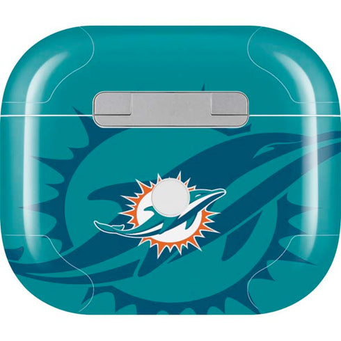 NFL Miami Dolphins Double Vision Apple AirPods (3rd Gen 2021) Skin