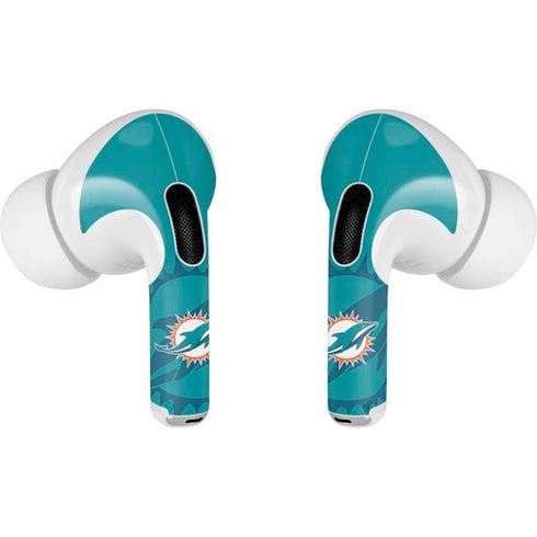 NFL Miami Dolphins Double Vision Apple AirPods Pro Skin