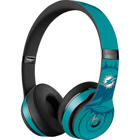 NFL Miami Dolphins Double Vision Beats Solo 3 Wireless Skin