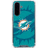 NFL Miami Dolphins Double Vision Galaxy A36 5G Clear Case