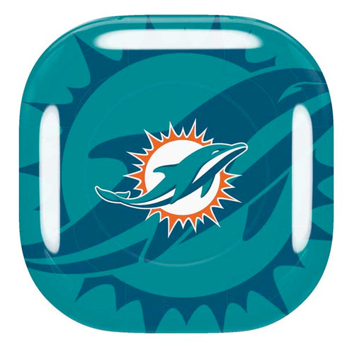 NFL Miami Dolphins Double Vision Galaxy Buds Live Skin