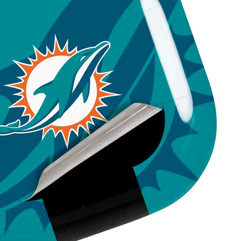 NFL Miami Dolphins Double Vision Galaxy Buds Live Skin
