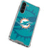 NFL Miami Dolphins Double Vision Galaxy S24 FE Clear Case
