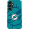 NFL Miami Dolphins Double Vision Galaxy S25 Plus Impact Case