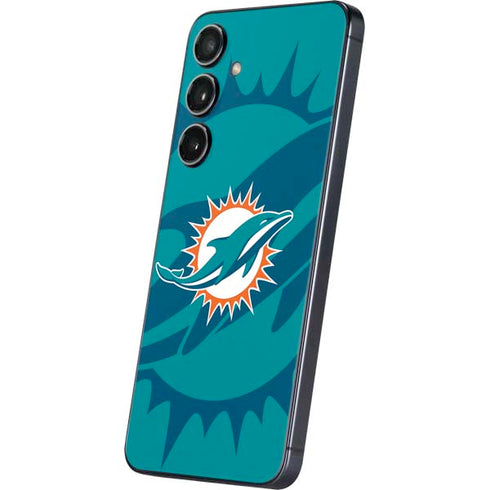 NFL Miami Dolphins Double Vision Galaxy S24 Plus Skin