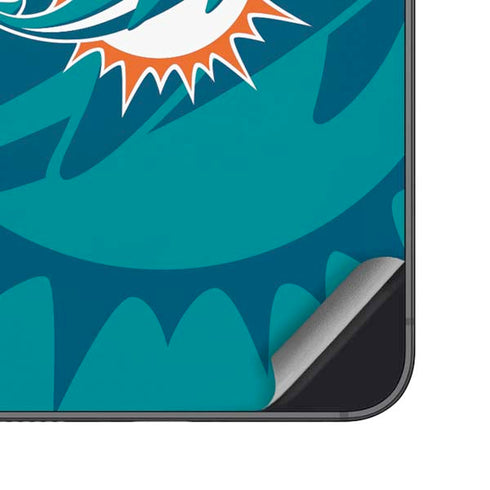 NFL Miami Dolphins Double Vision Galaxy S25 Skin