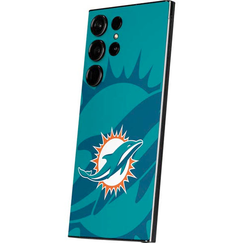 NFL Miami Dolphins Double Vision Galaxy S25 Ultra Skin