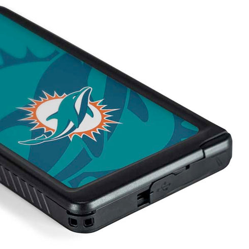 NFL Miami Dolphins Double Vision Galaxy S24 Ultra Waterproof Case