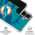 NFL Miami Dolphins Double Vision Galaxy S26 Clear Case