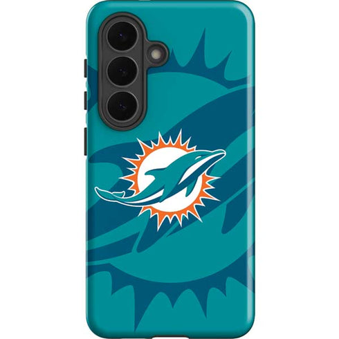 NFL Miami Dolphins Double Vision Galaxy S26 Impact Case