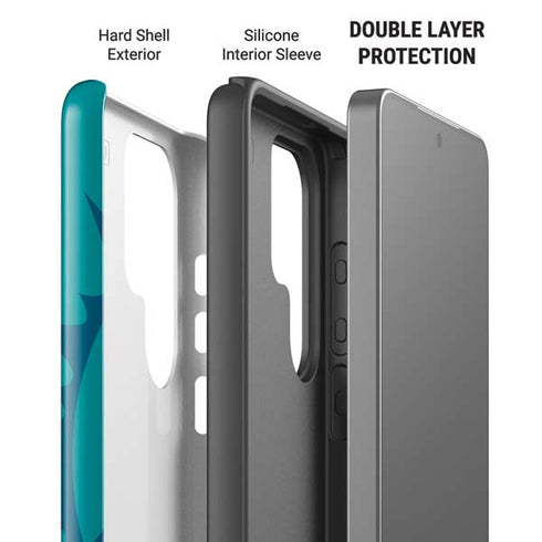NFL Miami Dolphins Double Vision Galaxy S26 Ultra Impact Case