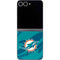 NFL Miami Dolphins Double Vision Galaxy Z Flip6 Skin