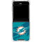 NFL Miami Dolphins Double Vision Galaxy Z Flip6 Clear Case