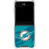 NFL Miami Dolphins Double Vision Galaxy Z Flip6 Clear Case