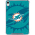 NFL Miami Dolphins Double Vision iPad 11th Gen (2025) Clear Case
