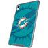 NFL Miami Dolphins Double Vision iPad 11th Gen (2025) Clear Case