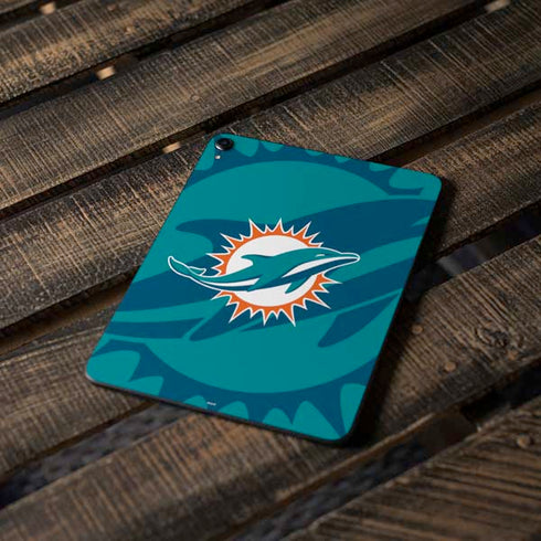 NFL Miami Dolphins Double Vision Apple iPad Pro Skin