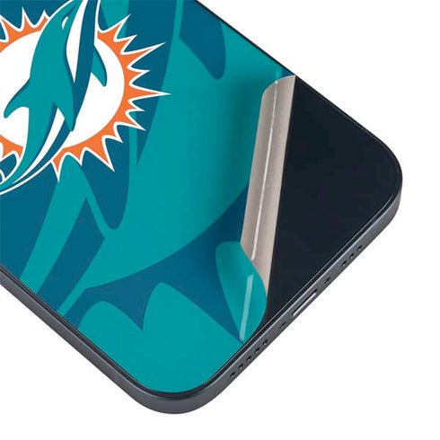 NFL Miami Dolphins Double Vision iPhone Skins