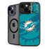 NFL Miami Dolphins Double Vision iPhone 15 Plus Kickstand Case