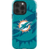 NFL Miami Dolphins Double Vision iPhone 15 Pro Impact Case