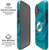 NFL Miami Dolphins Double Vision iPhone 16 Magsafe Impact Case