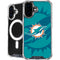 NFL Miami Dolphins Double Vision iPhone 16 Plus MagSafe Case