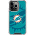 NFL Miami Dolphins Double Vision iPhone 16 Pro Max Clear Case