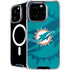 NFL Miami Dolphins Double Vision iPhone 16 Pro Max MagSafe Case