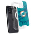 NFL Miami Dolphins Double Vision iPhone 16 Pro Max MagSafe Case