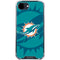 NFL Miami Dolphins Double Vision iPhone 16e Clear Case