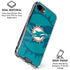 NFL Miami Dolphins Double Vision iPhone 16e Clear Case