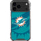NFL Miami Dolphins Double Vision iPhone 18 Pro Max Clear Case